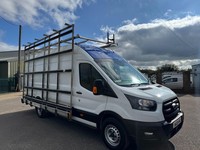2021 Ford Transit 350 2.0 EcoBlue 130ps L4 JUMBO GLASS FRAIL GLAZING VAN FSH AIR