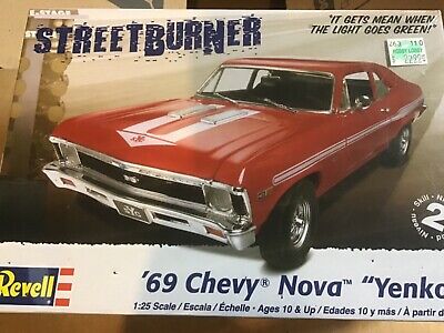 REVELL 85-4237 1969 CHEVY NOVA YENKO 1/25 Model Car Mountain KIT FS