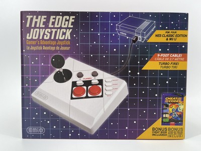 The Edge Joystick Arcade Controller Nintendo NES Classic Edition Wii & Wii U New