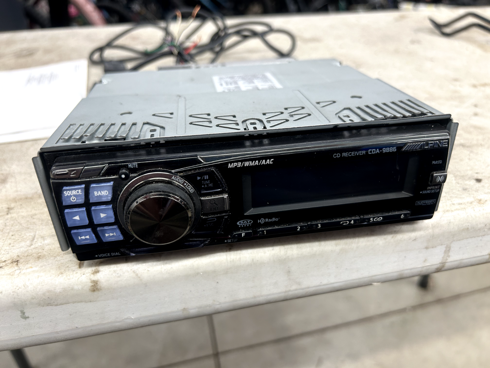S*E様 ALPINE CDA-9886Ji USB4GB付き Alpine CDA-9886Ji 1DIN CD USB Car Audio Head Unit Tested