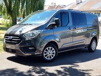 2022 Ford Transit Custom 2.0 320 EcoBlue Limited Crew Van L2 H1 Euro 6 (s/s) 5dr