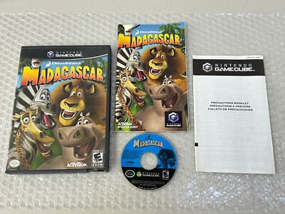 Madagascar (Nintendo GameCube) Complete Tested