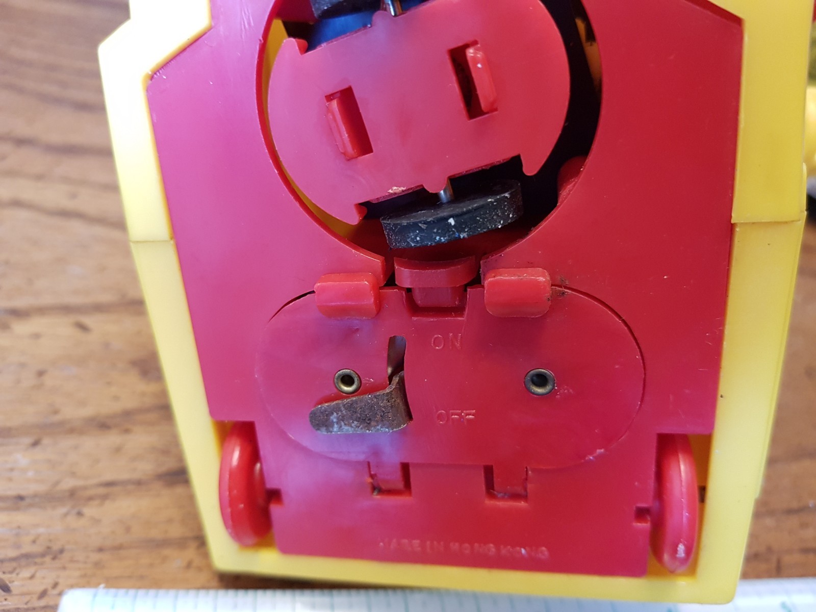 Vintage Working Hong Kong Acrobatic Funny Robot Mystery Action Lited Eyes 50-60s