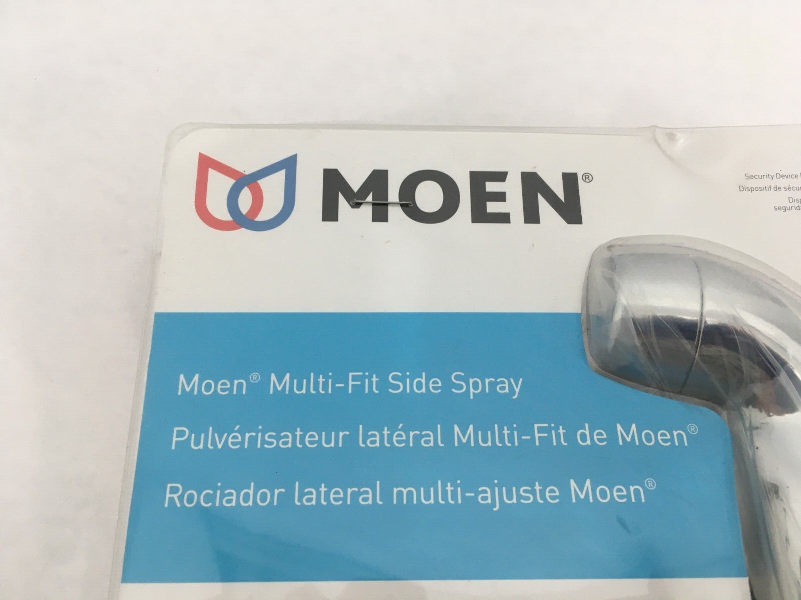 (1) NEW Moen Multi-Fit Kitchen Side Spray - CHROME - 179108 (ob)