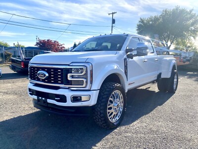 2024 Ford F-450 White 4WD Automatic limited