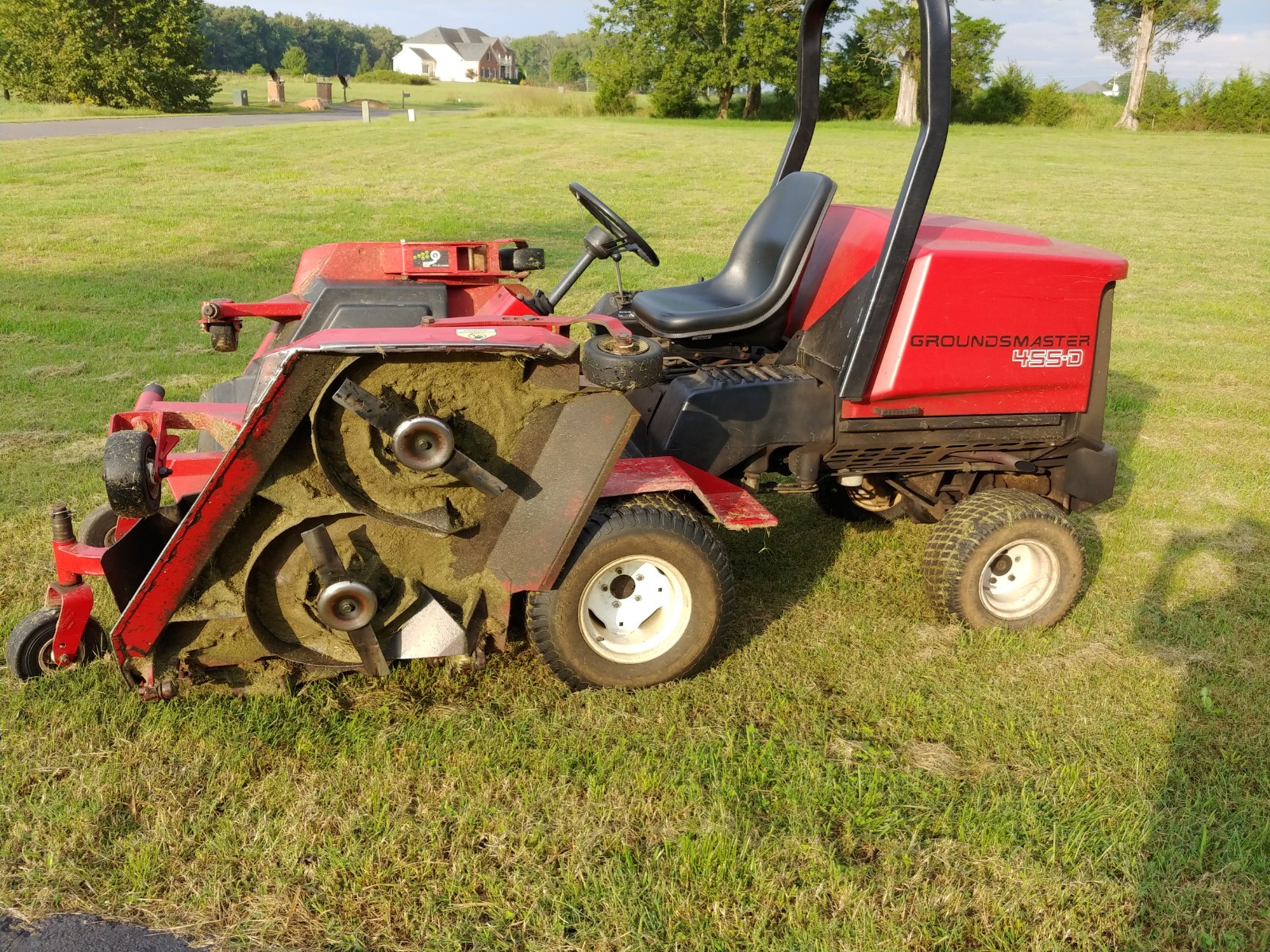 Toro 455-D GroundsMaster 4X4 Diesel Mower  11' Cut, Wide Area Mower, Batwing