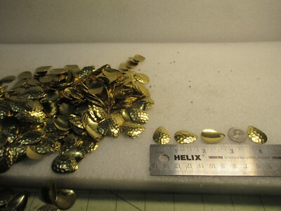 COLORADO SPINNER BLADES SZ 2 WORTH TACKLE GOLD HAMMERED BRASS 25 PCS USA MADE