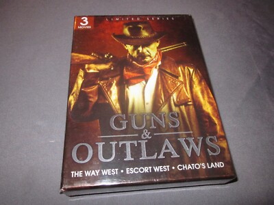GUNS & OUTLAWS DVD Set CHATO'S LAND Escort West THE WAY WEST Sealed NEW