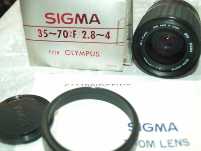 35-70mm F2.8-4.0 Sigma  NEW zoom lens for OLYMPUS OM CAMERAS 