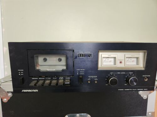 Soundesign Model 0481 Stereo Cassette Deck
