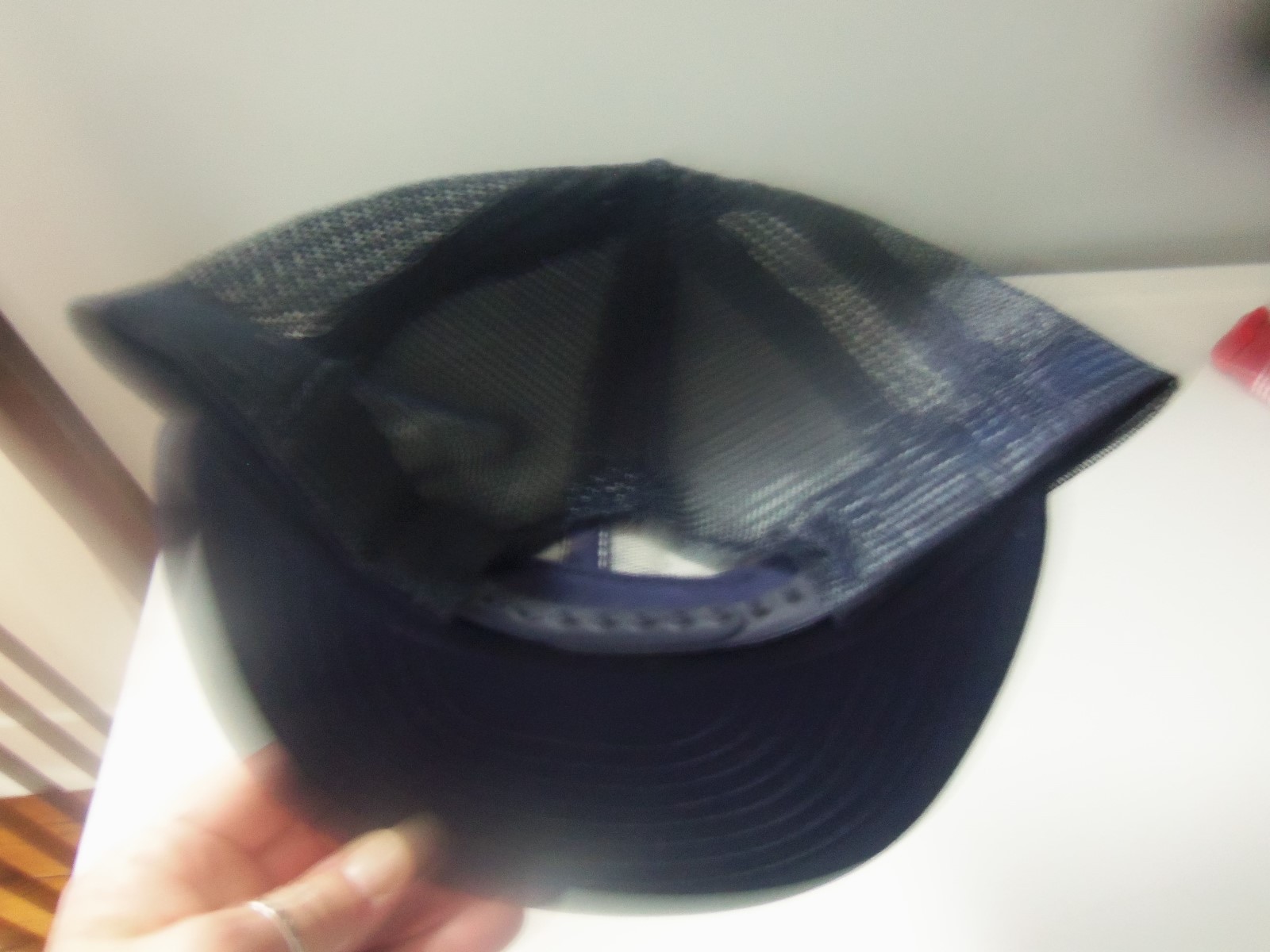 US Navy ROTC Baseball Cap w/ Torch - Adjustable Back NOS