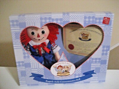 RUSS ANDY ( 90 YRS) COMMEMORATIVE DOLL WITH CERTIFICATE OF AUTHENTICITY - NEW IN