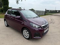 2017 Peugeot 108 1.0 Active Euro 6 3dr HATCHBACK Petrol Manual