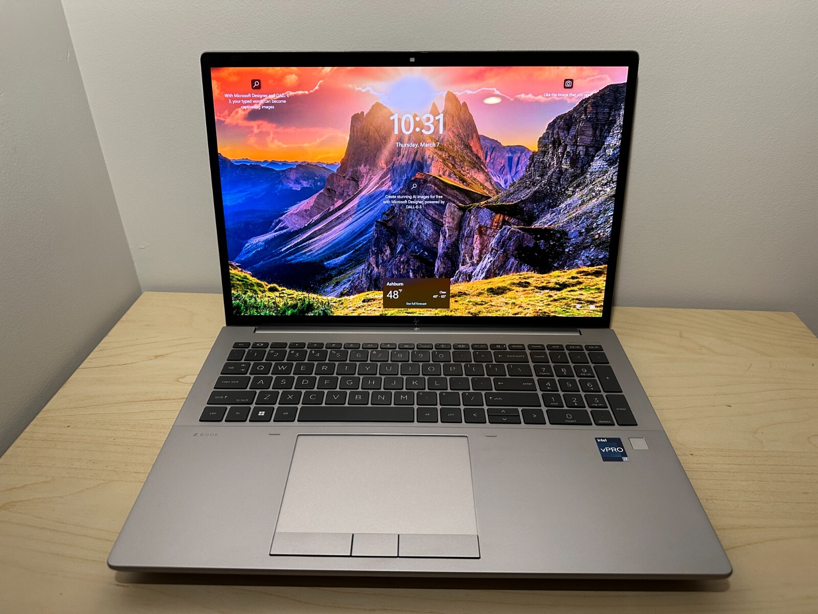 HP ZBook Fury 16 G9 Touch 16 Core i7-12800HX 4.80GHz 48GB