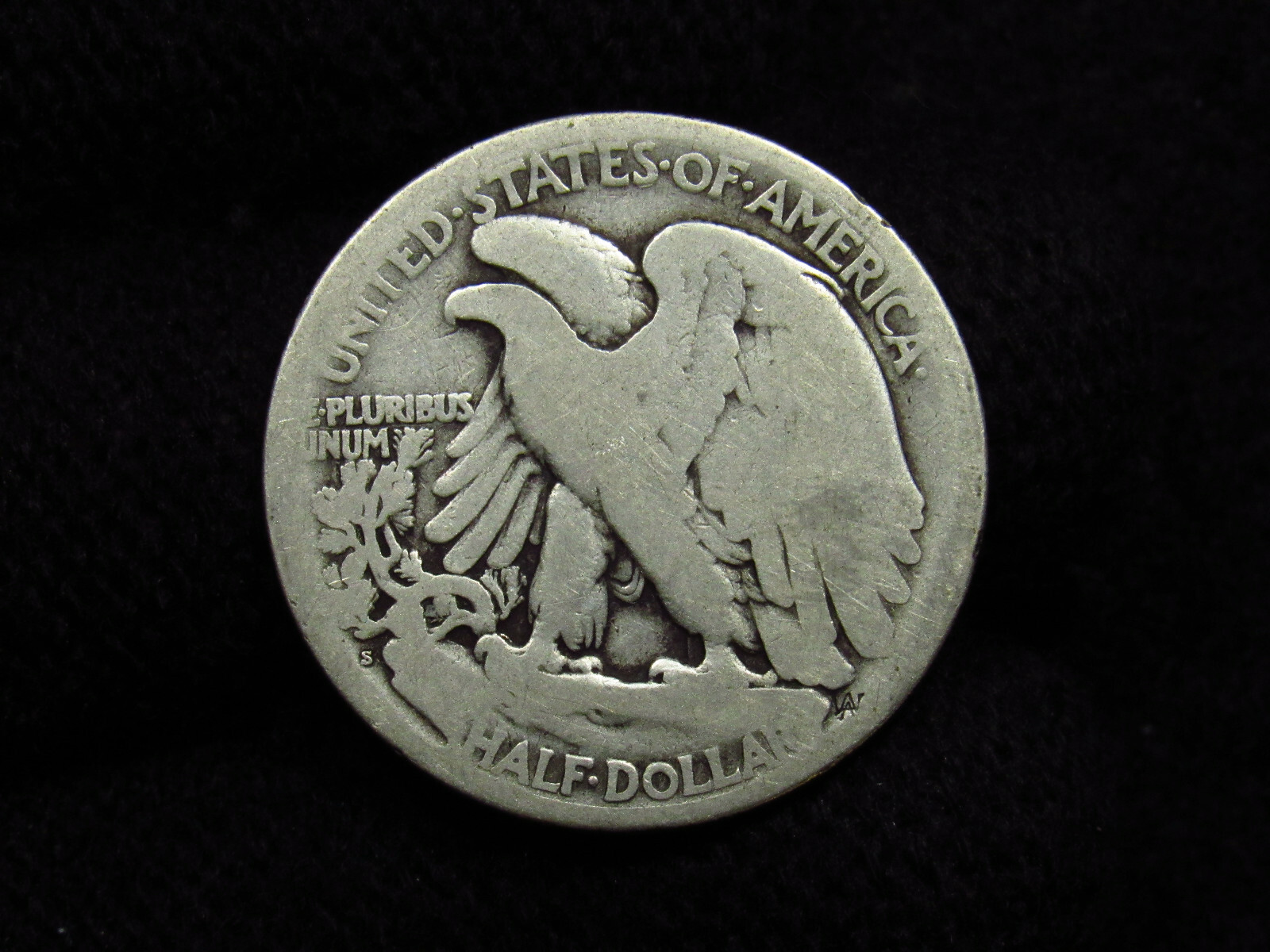 1921-S Liberty Walking Half Dollar