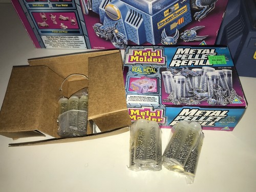 Vintage Toymax Metal Molder Die Cast Factory (AS IS) w/ Molds & Refills RARE