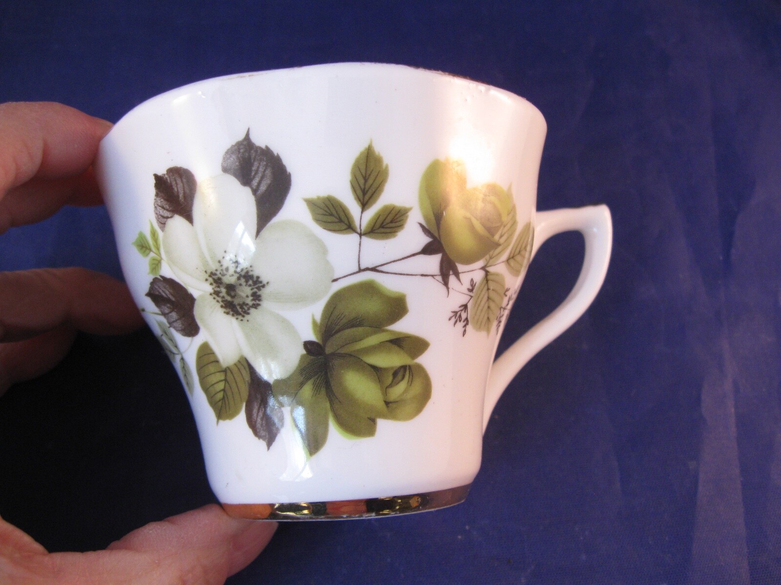 Vintage Royal Imperial Tea Cup and Saucer - Finest Bone China - England