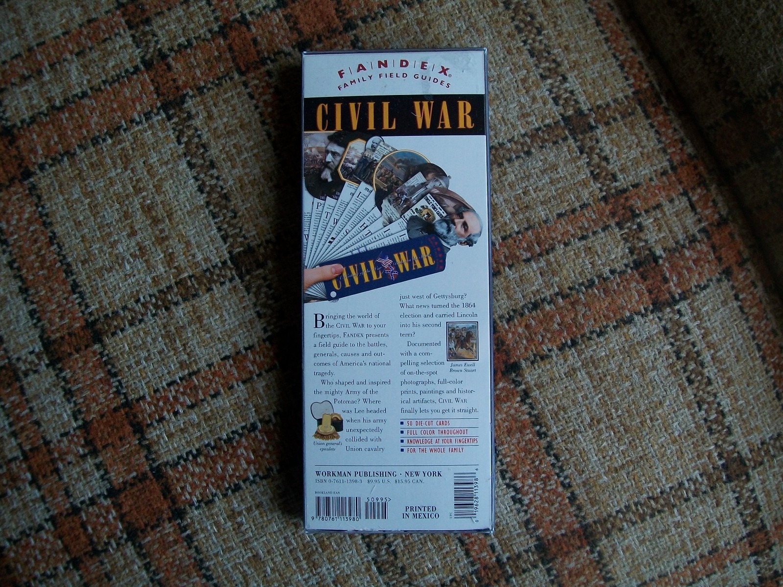 Fandex Family Field Guides Civil War Cards - NIB