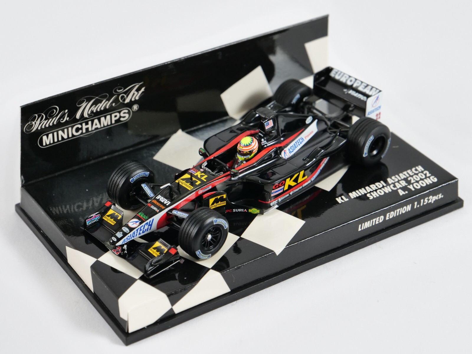 ミニカー SAUBER PETRONAS SHOWCAR 2002 F.MASSA MINICHAMPS 1/43 Sauber Petronas Showcar 2002 Heidfeld 400