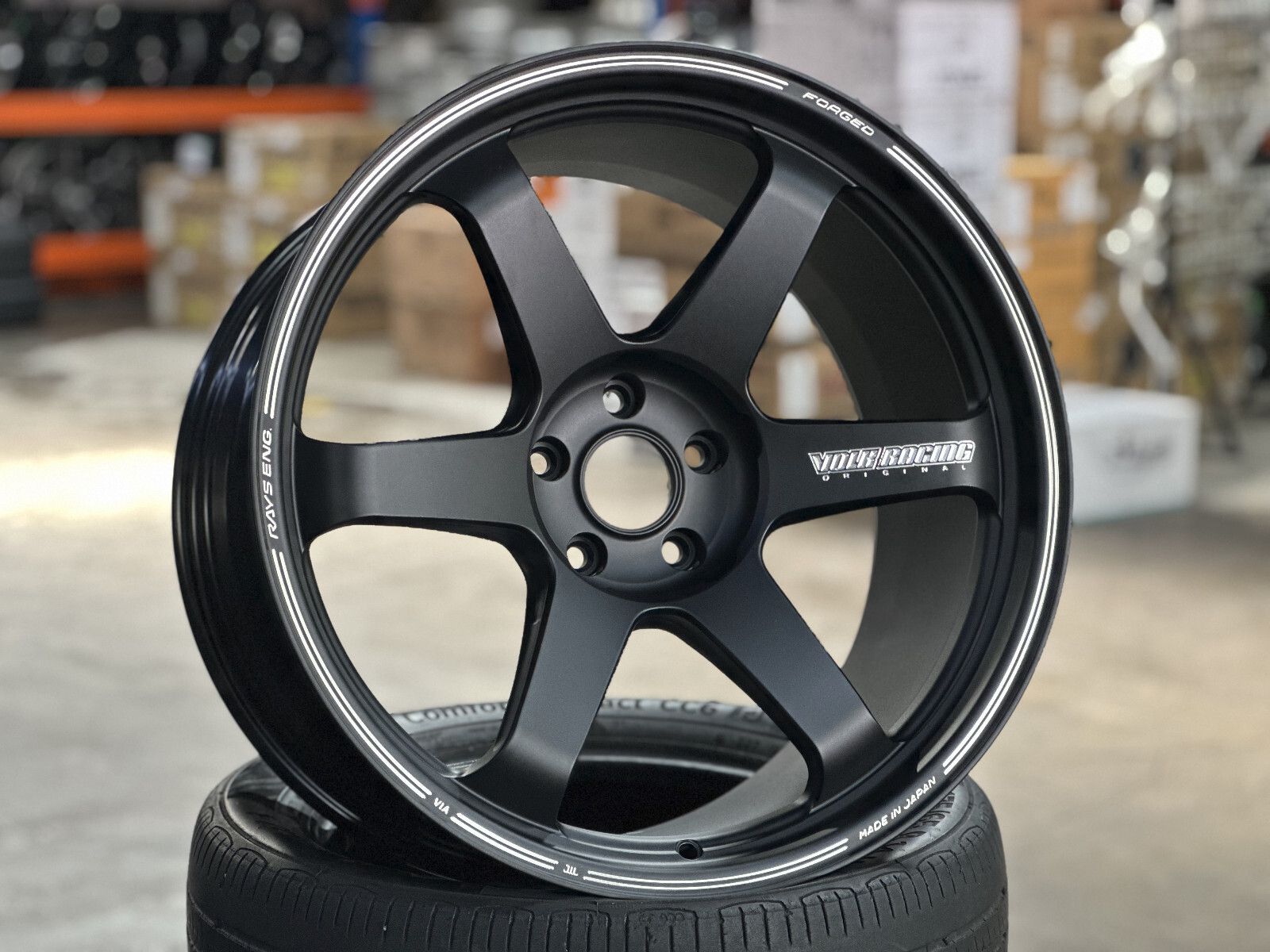 しょーた②RAYS VOLKRACING TE37KCRアルミ　２本 leadone-shop_rays-volk-racing-