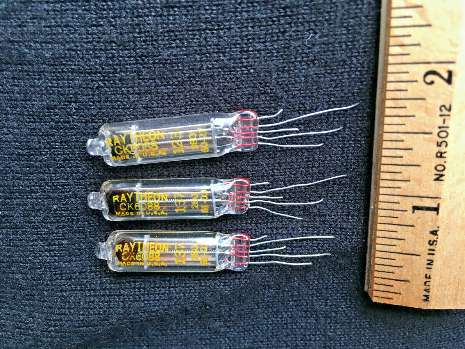 Five (5) Raytheon CK6088 Subminiature Power Amplifier Five (5) Raytheon CK6088 Subminiature Power Amplifier