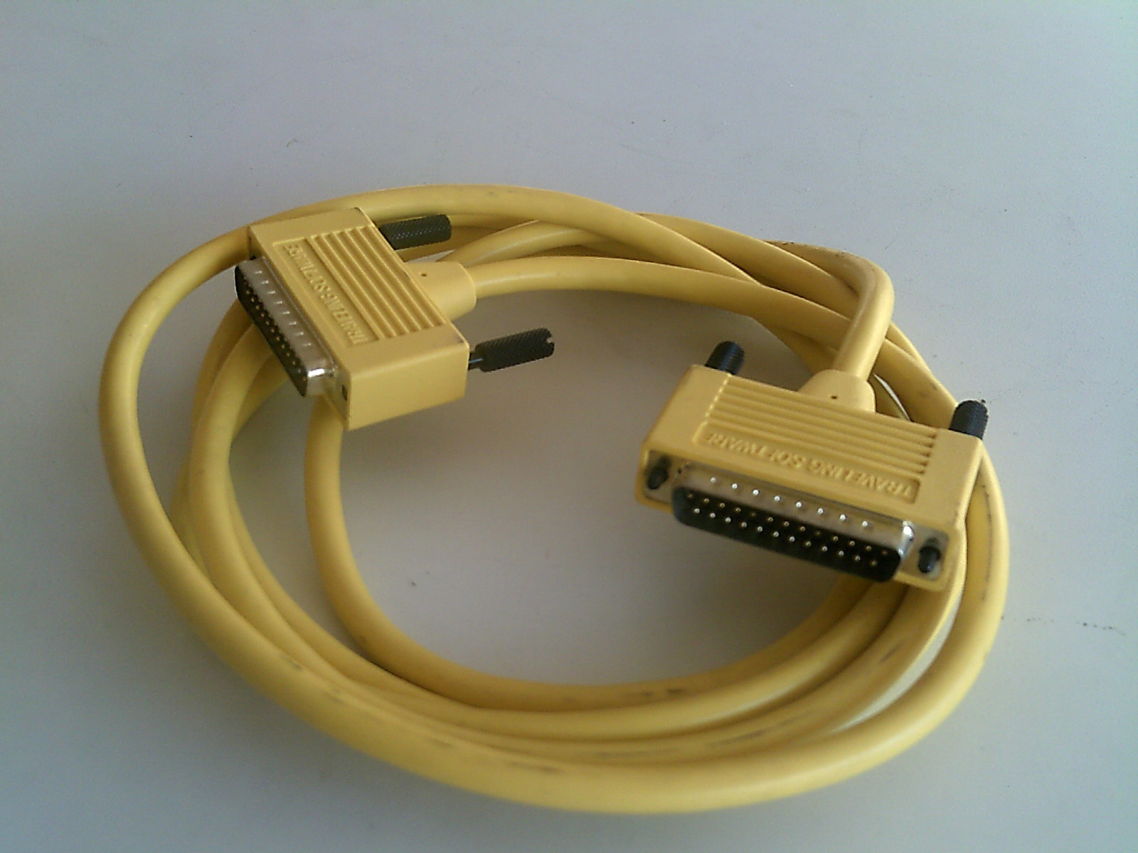 DB-25 Parallel cable, six feet, male-to-male