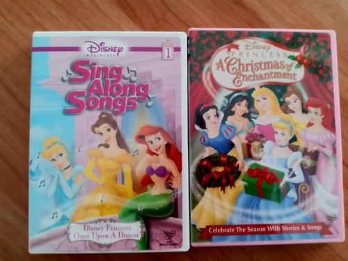 Disney Sing Along Songs Princess A Christmas Enchantment DVD