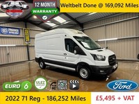 2022 71 Reg Ford Transit 350 L3H3 130BHP EcoBlue Fridge Van + VAT