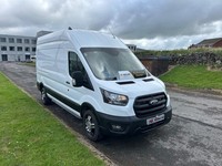 2022-72 reg transit van 350 TDCI L3L2 130bhp Ecoblue