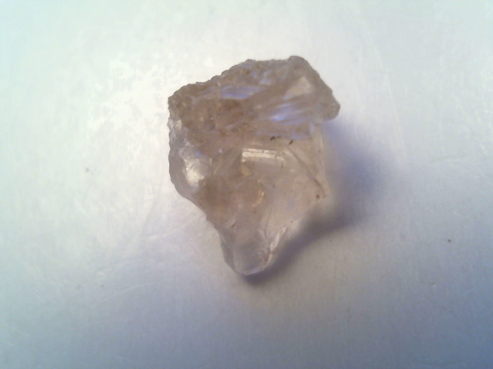 1.30 CT WHITE ROUGH DIAMOND GEM GRADE TRANSPARENT EYE CLEAN UNCUT UNTREATED