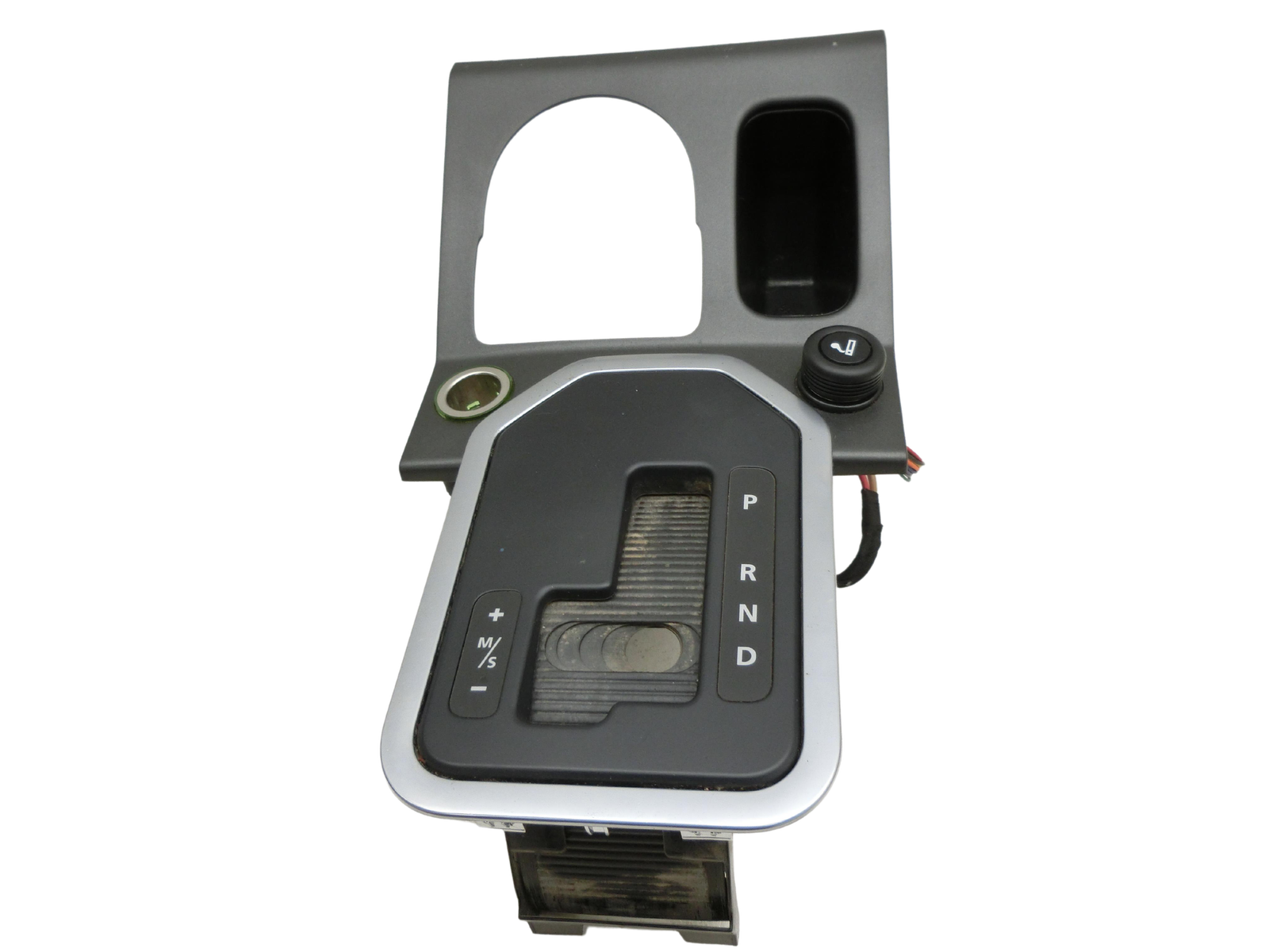 Abertura bastidor de montaje para unidad del cambio marcha Indicador alimentación con Encendedor cigarrillos Land Rover Discovery 4 IV 09-13 - Bild 1