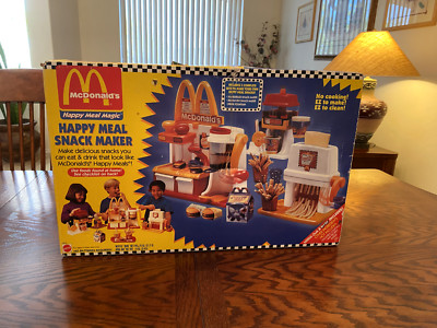 McDonald's Happy Meal Magic Snack Maker Hamburger French Fry Drink SEALED - NEW
