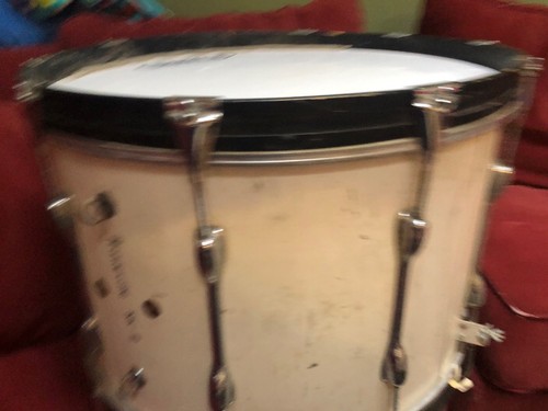 Yamaha 22x17 Marching Band Bass Drum White Wrap