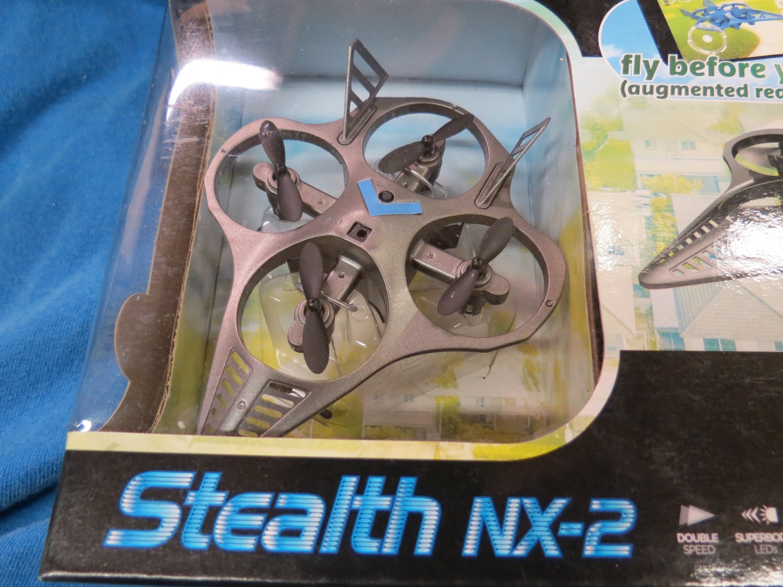 Odyssey ODY1765 Stealth NX2 Nanodrone Remote Control Black