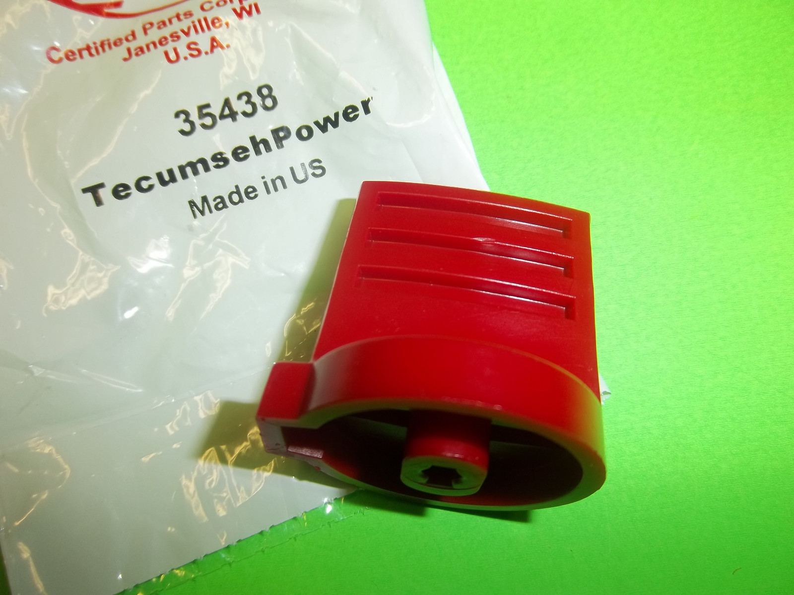 TECUMSEH CHOKE LEVER / KNOB FITS SNOW BLOWERS TILLERS 35438 OEM Verde