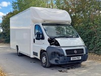 2014 Fiat Ducato 35 XLWB Luton/Box Low Loader  85k Miles  Spares Repairs