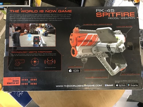 Recoil RK-45 Spitfire Weapon 2-Pack AS IS New in Box War Game