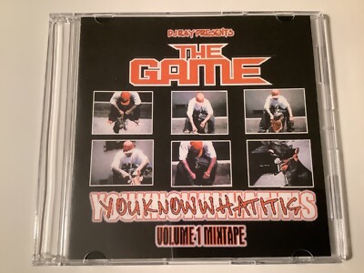 THE GAME - You Know What It Is Volume 1 CD Rare Mixtape 2005 fabolous 100 bars