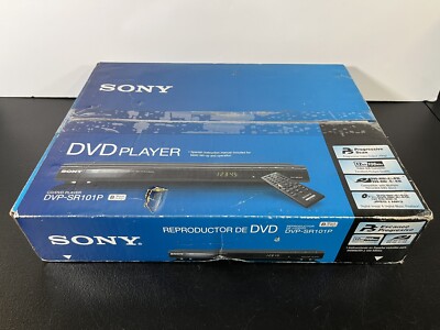 Sony DVP-SR101 Progressive Scan CD DVD Player! New Sealed w/ Box Damage
