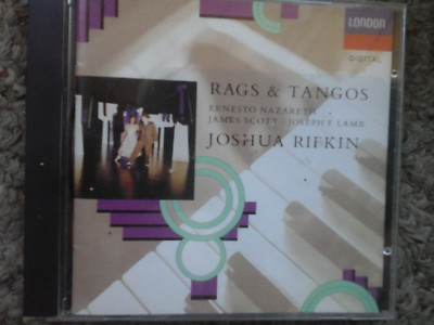 Rifkin, Joshua : Rags & Tangos CD