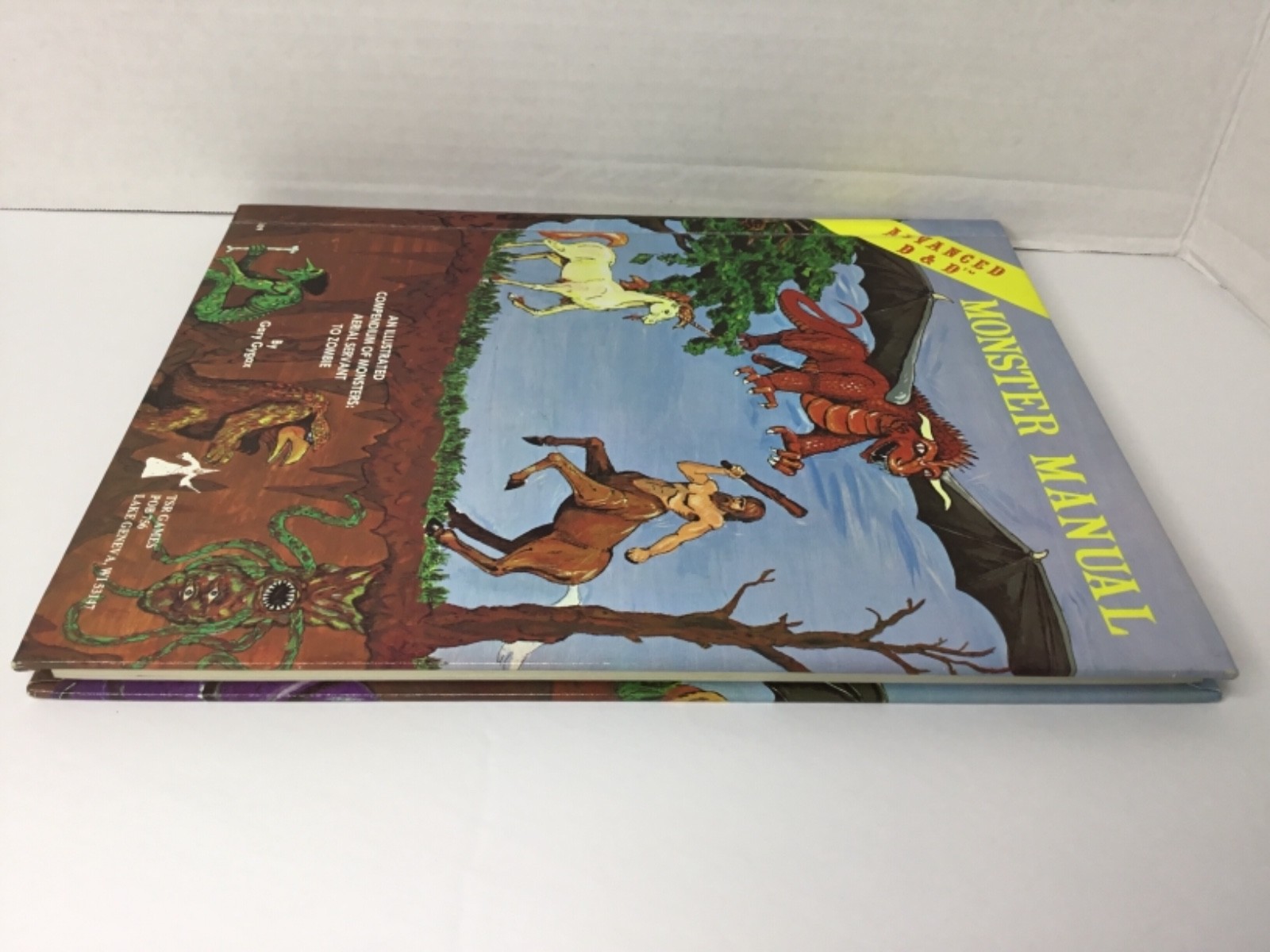1977 Advanced D&D Monster Manual 4th Ed Gary Gygax Dungeons and Dragons