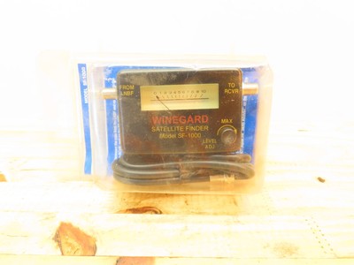 Winegard Satellite Finder Meter Model SF1000 Adjustable Level   Sealed