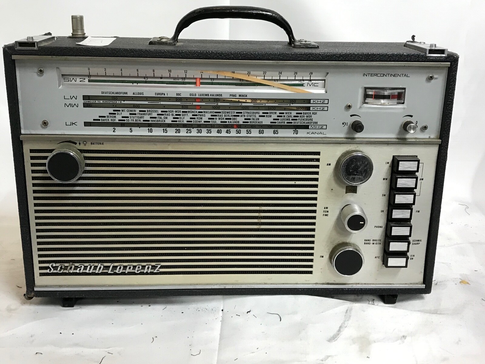 Suhaub Lorenz オーバル (シャウブ ロレンツ/ローレンツ) SCHAUB LORENZ INTERCONTINENTAL RADIO | eBay