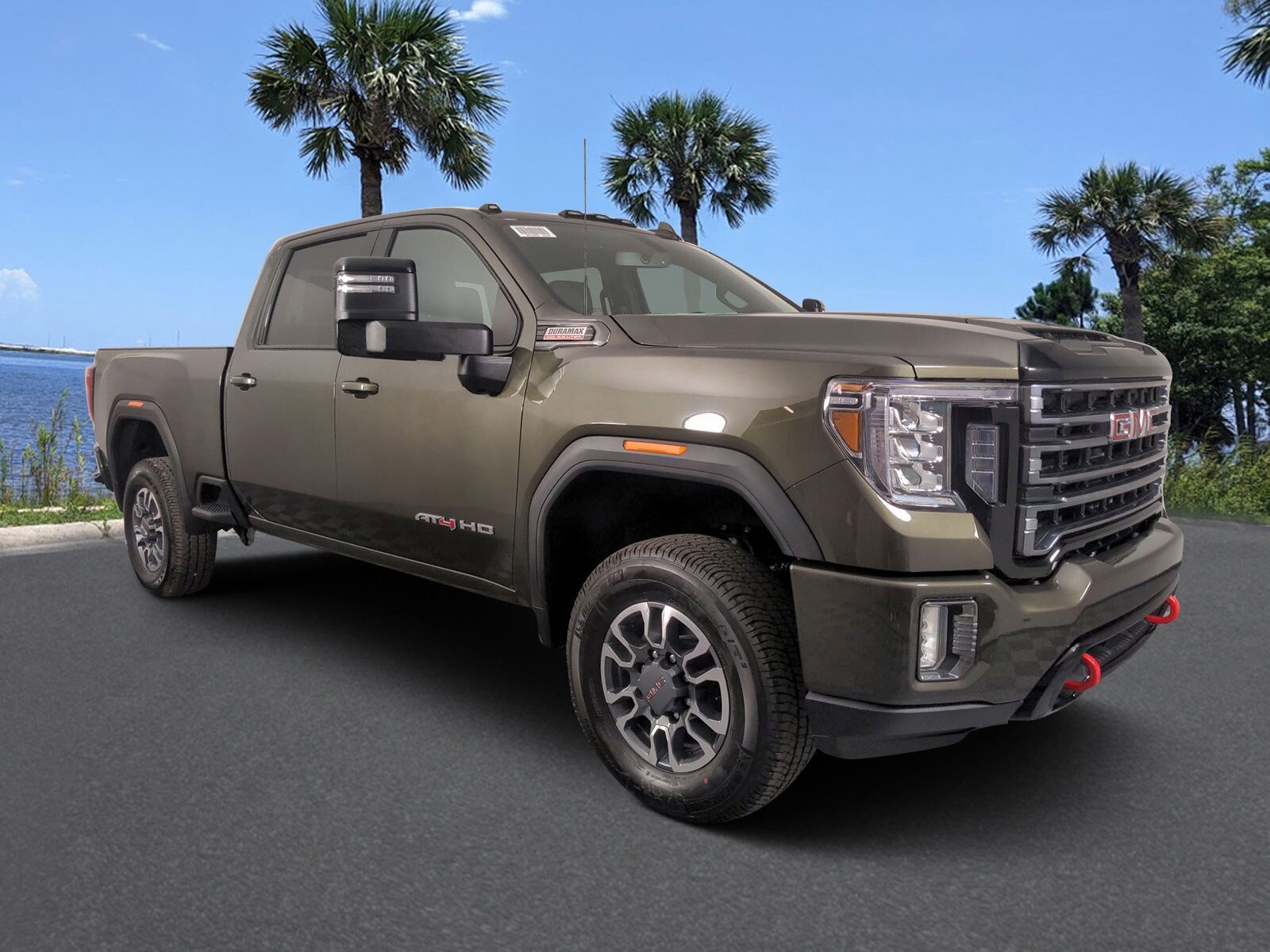 2023 Gmc Sierra 2500hd, Forest Metallic With 2 Miles Available Now