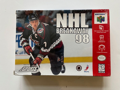NHL Breakaway 98 (Nintendo 64, 1998) N64 New Factory Sealed Tkachuk Acclaim OOP