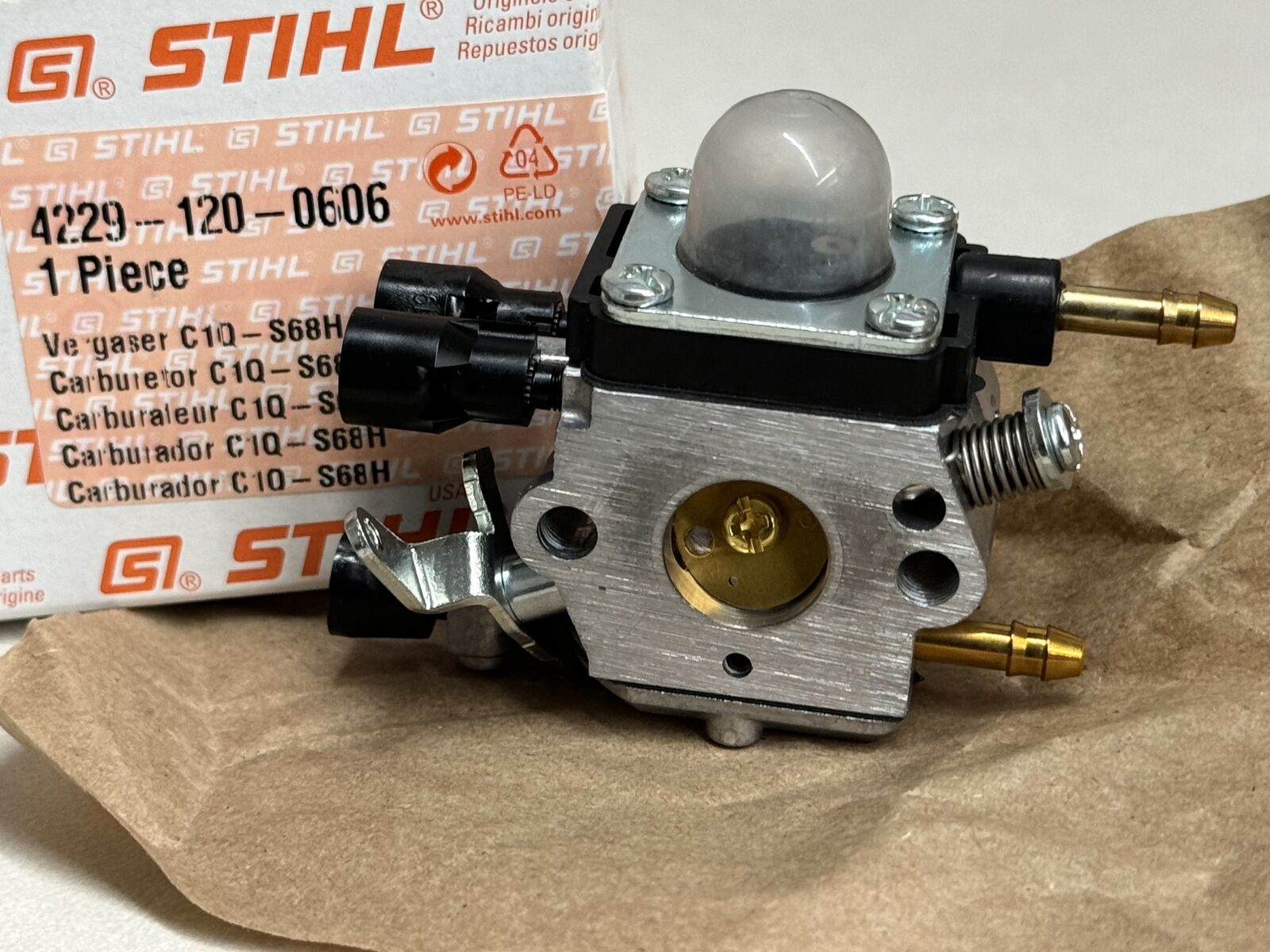 STIHL OEM ZAMA CARBURETOR 4229 120 0606 / 0603 C1Q-S68H SH55 STIHL OEM ZAMA CARBURETOR 4229 120 0606 / 0603 C1Q-S68H SH55