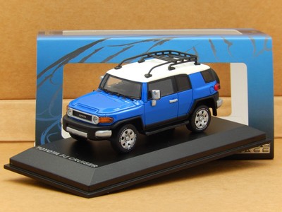 1/43 Toyota FJ Cruiser Voodoo Blue Norev Provence Moulage Resin Model Rare