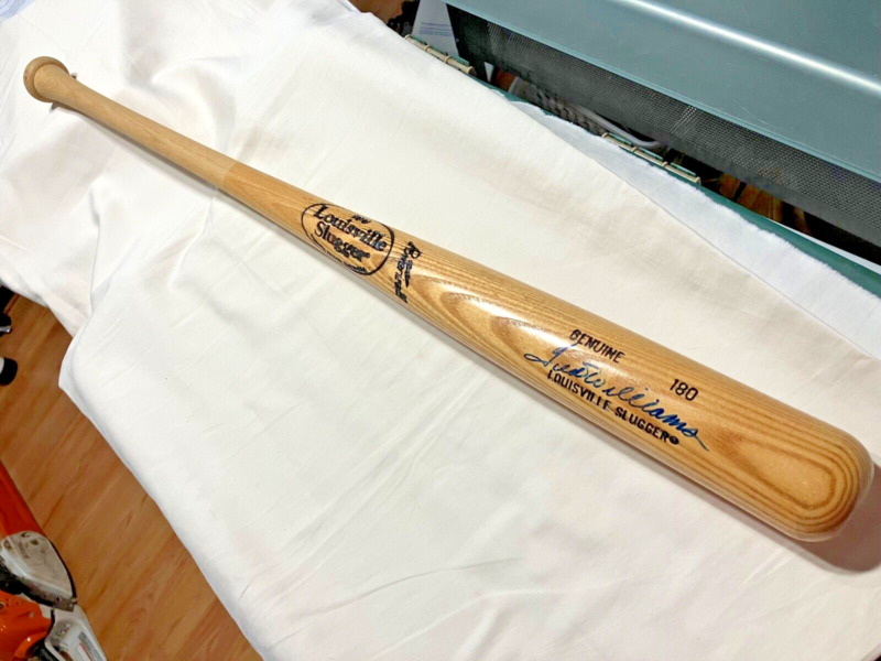 TED WILLIAMS Signed Autographed Louisville Slugger Baseball Bat BOSTON RED SOX