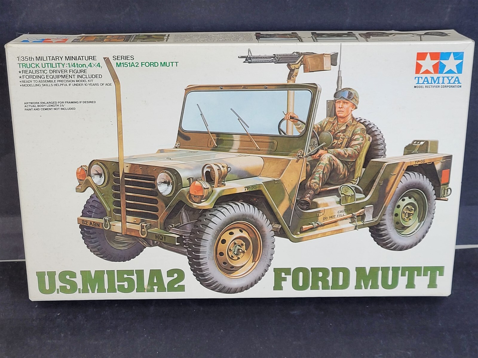 その他 Tamiya U.S. M151A2 Ford Mutt 1/35 Tamiya US M151A2 Ford Mutt 1/35 Model Kit #223-A CIB ~ T663