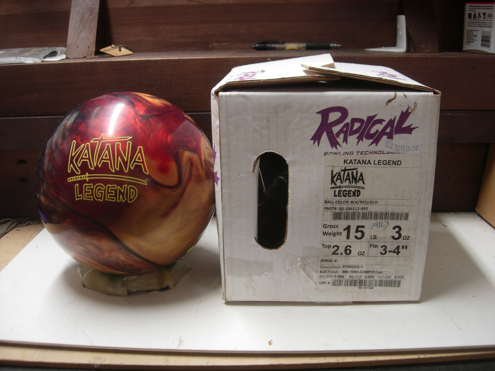 ボール Radical THE HITTER 14P Red Radical The Hitter Pearl Bowling Ball | Bowlers Paradise
